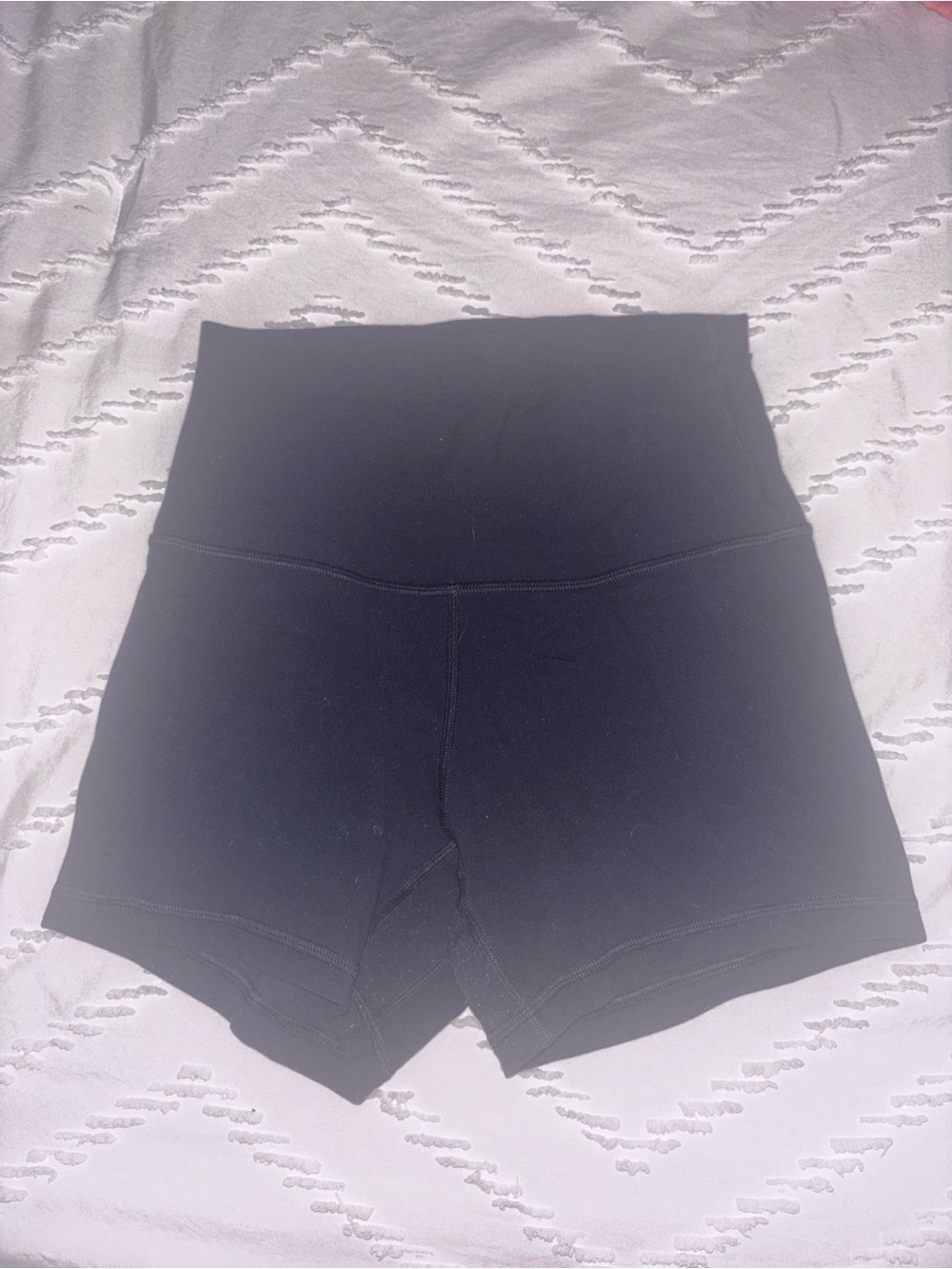 lululemon athletica Black High-Rise Bike Shorts